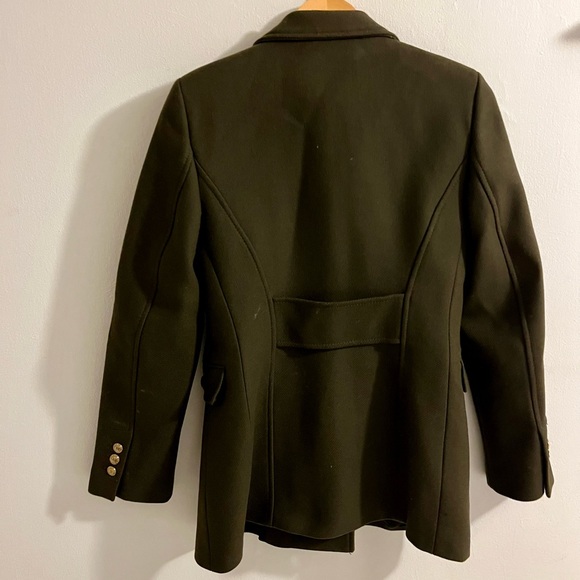 Zara wool blend military jacket Size M - Picture 4 of 5